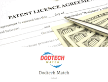 Tablet Screenshot of dodtechmatch.com